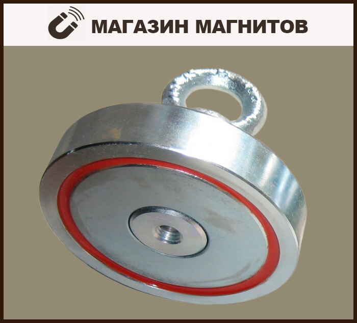 Поисковый односторонний магнит F600
